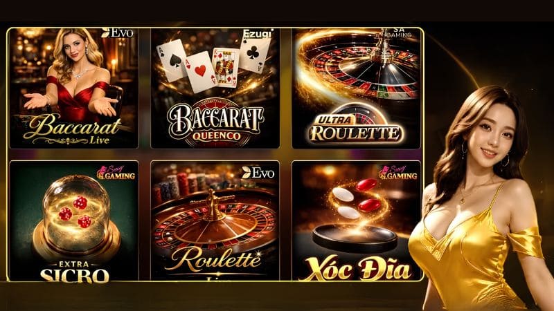 Go88 live casino chân thực như sòng bài Las Vegas với dàn Dealer người thật