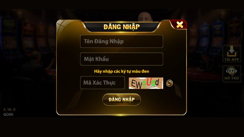 Đăng nhập vào cổng game Go88 dễ dàng chỉ bằng 3 bước đơn giản